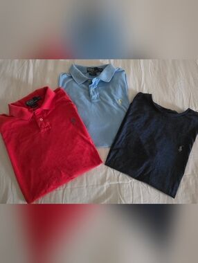 Men's Ralph Lauren Polos XL Bundle